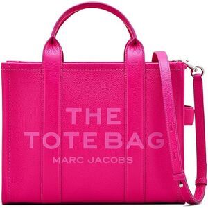 Marc Jacobs The Leather Medium Tote Bag - Hot Pink